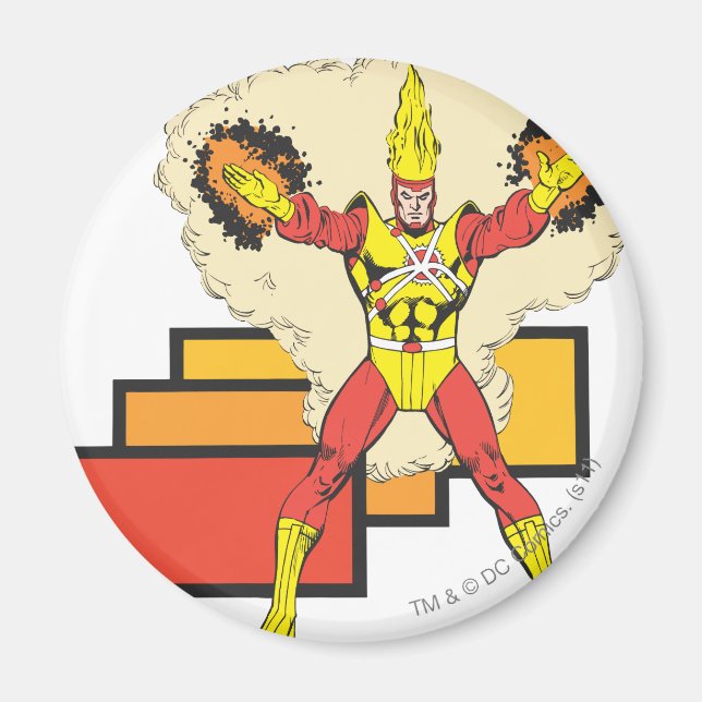 Firestorm In His Element Magnet (Front)