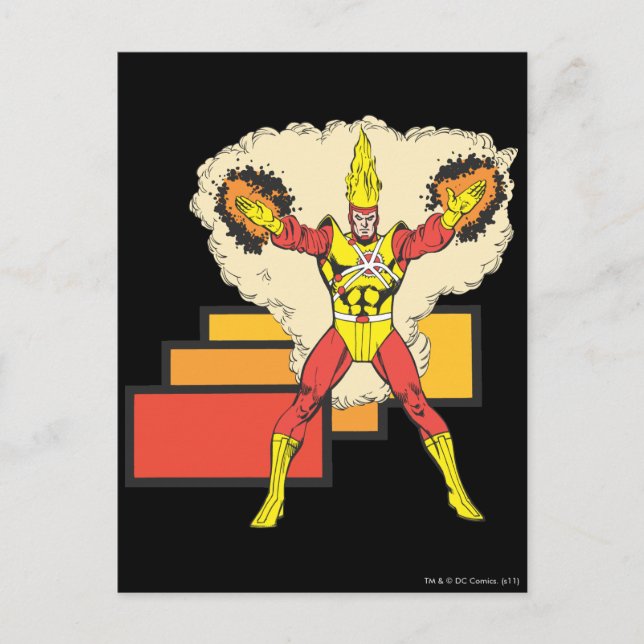 Firestorm In His Element Postcard (Front)