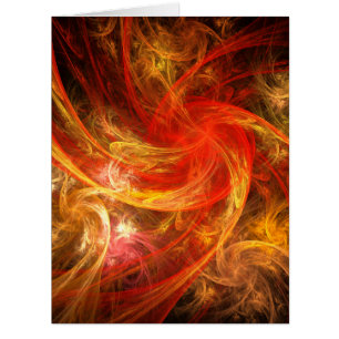 Firestorm Nova Abstract Art