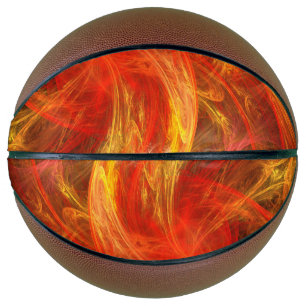 Firestorm Nova Abstract Art Basketball