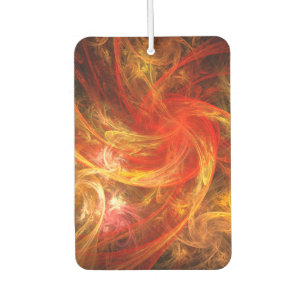 Firestorm Nova Abstract Art Car Air Freshener