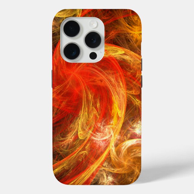Firestorm Nova Abstract Art Case-Mate iPhone Case (Back)