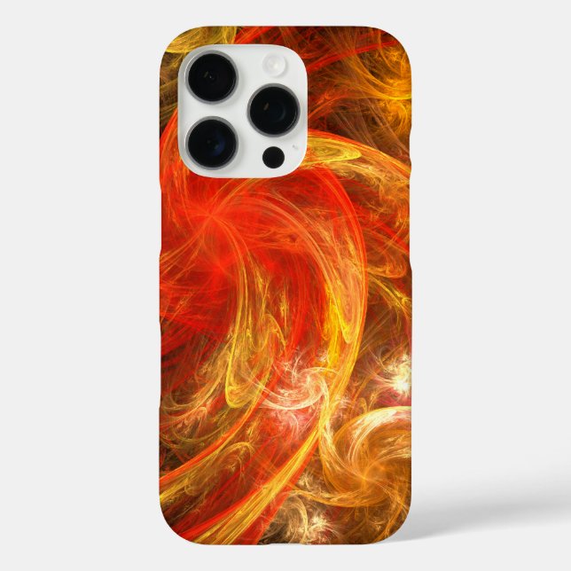 Firestorm Nova Abstract Art Case-Mate iPhone Case (Back)