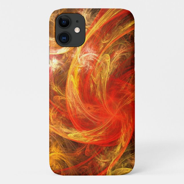 Firestorm Nova Abstract Art Case-Mate iPhone Case (Back)