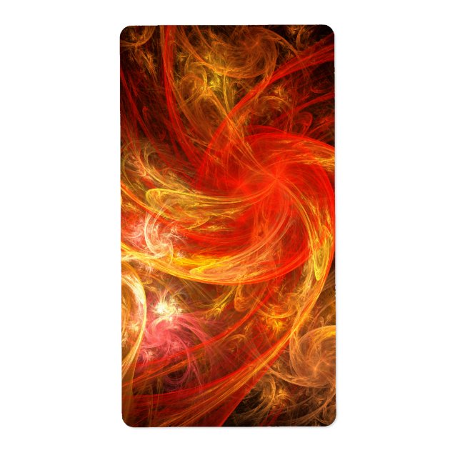 Firestorm Nova Abstract Art Fractal (Front)