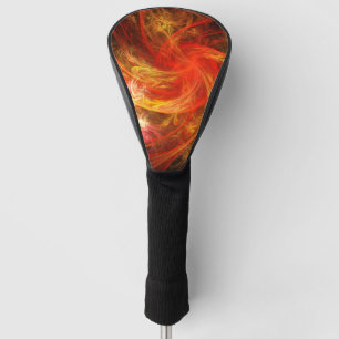 Firestorm Nova Abstract Art Golf Head Cover