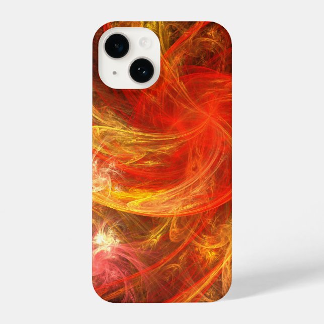 Firestorm Nova Abstract Art iPhone Case (Back)
