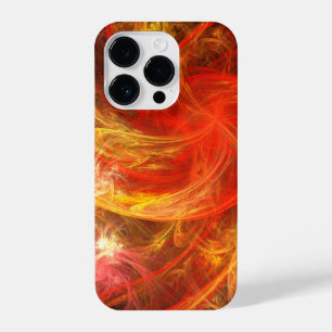 Firestorm Nova Abstract Art iPhone 14 Pro Case