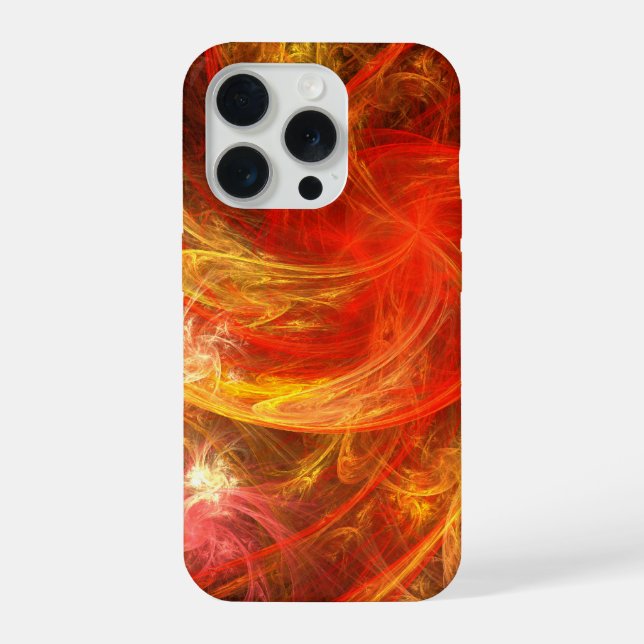 Firestorm Nova Abstract Art iPhone Case (Back)