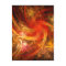 Firestorm Nova Abstract Art Postcard