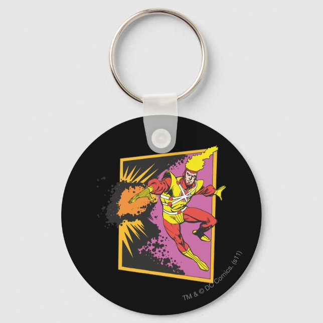 Firestorm Strikes Key Ring (Front)