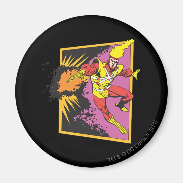 Firestorm Strikes Magnet (Front)
