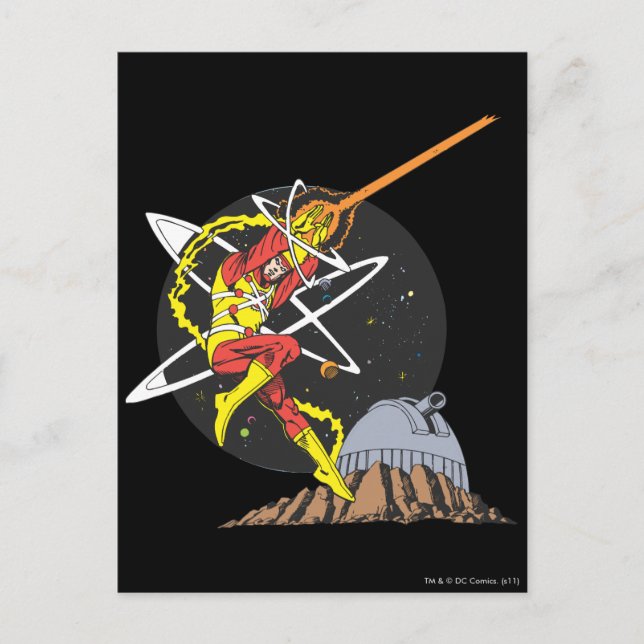 Firestorm - The Nuclear Man Postcard (Front)