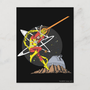 Firestorm - The Nuclear Man Postcard