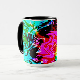 Firestorm Tie Dye, Coffee Mug