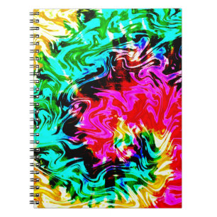 Firestorm Tie Dye, Notebook