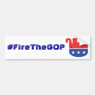 #FireTheGOP bumpersticker Bumper Sticker