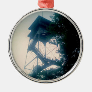 Firetower at the Grand Canyon Metal Tree Decoration
