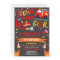 Firetruck Birthday Invitation Fireman Party