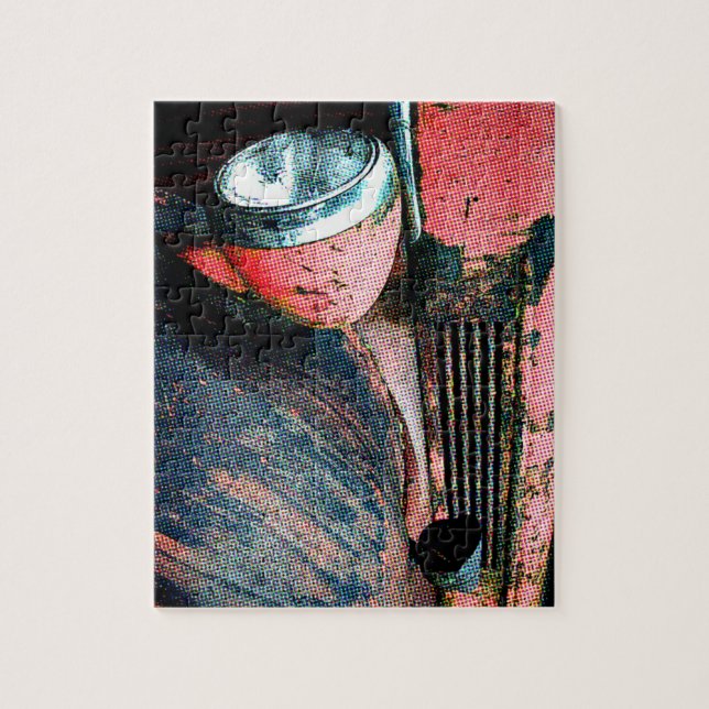 Firetruck Jigsaw Puzzle (Vertical)