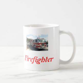 Firetruck mug