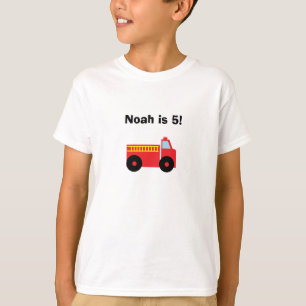 "Firetruck" Personalised T-Shirt