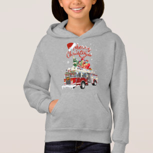 Firetruck Santa Sleigh Fireman Christmas Firefight