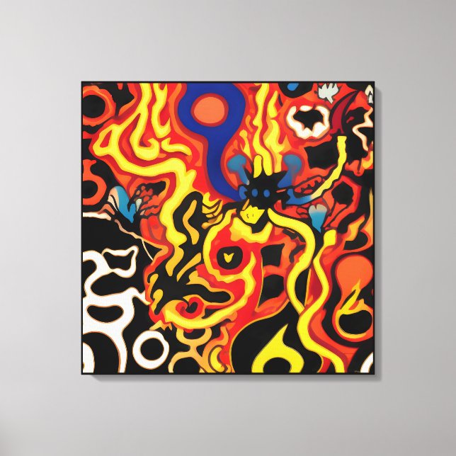 Firewall Canvas Print (Front)