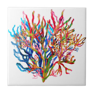 FireWater Coral Ceramic Tile