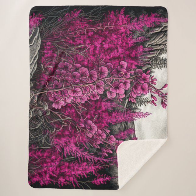 Fireweed 7 sherpa blanket (Front)