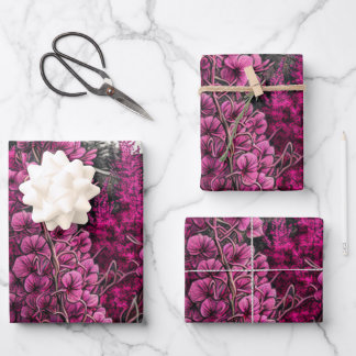 Fireweed 7 wrapping paper sheet