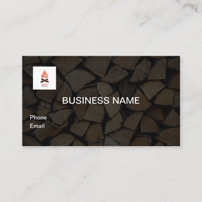 Firewood 1 business card (Front)