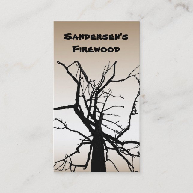 Firewood Business Card (Front)
