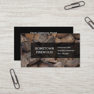 Firewood Business Cards