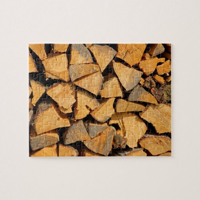 Firewood Jigsaw Puzzle (Horizontal)