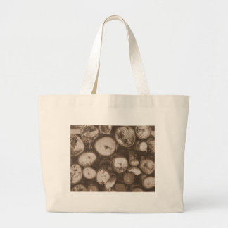 Firewood Large Tote Bag