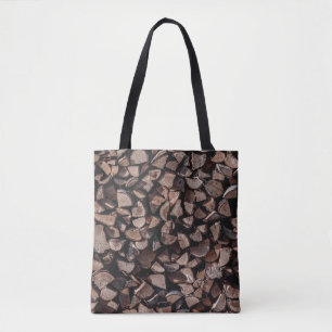 Firewood lot tote bag