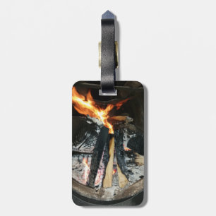 Firewood Luggage Tag