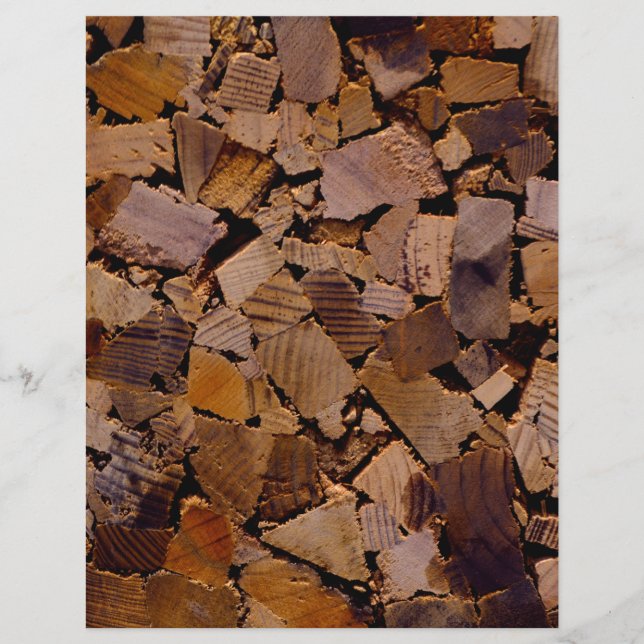 Firewood rustic cabin wood grain tree bark pattern (Front)