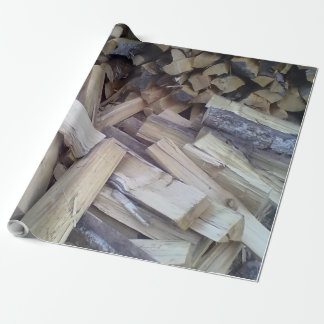 Firewood Wrapping Paper