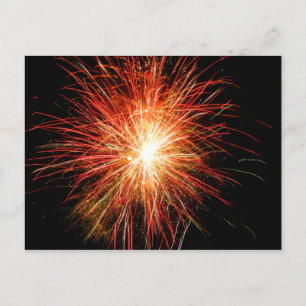 Firework 22 holiday postcard