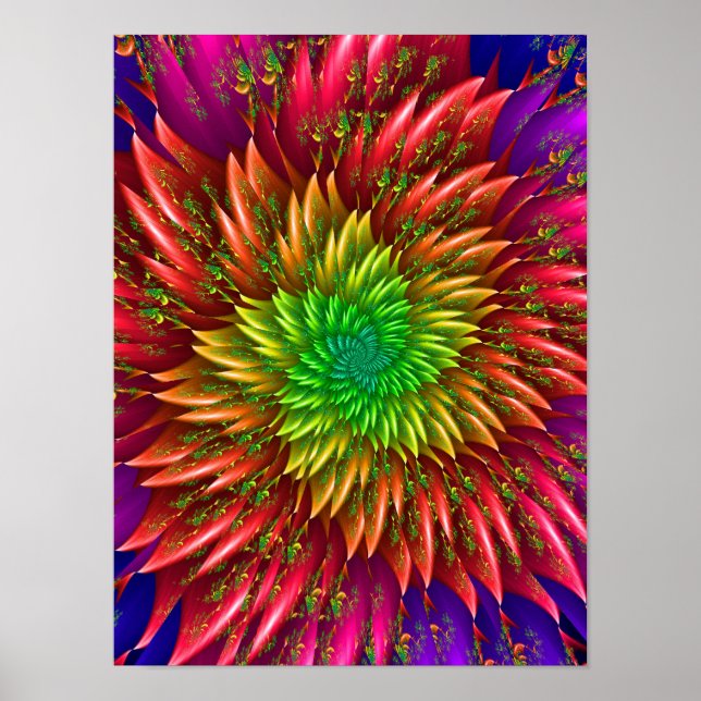 Firework Artwork Poster (Front)
