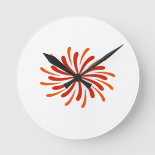 Firework Classic Round Clock