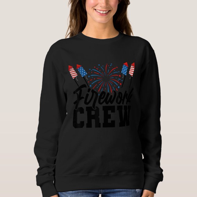 Firework Crew Usa Sweatshirt (Front)