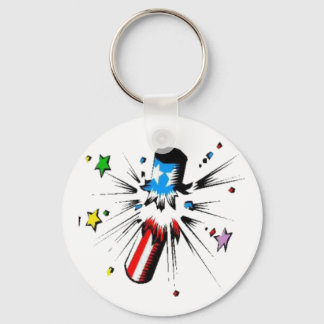 firework design key ring