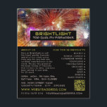 Firework Display, Fireworks Sales Flyer<br><div class="desc">Firework Display,  Fireworks Sales Advertising Flyers By The Business Card Store.</div>