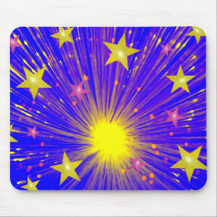 Firework mousepad
