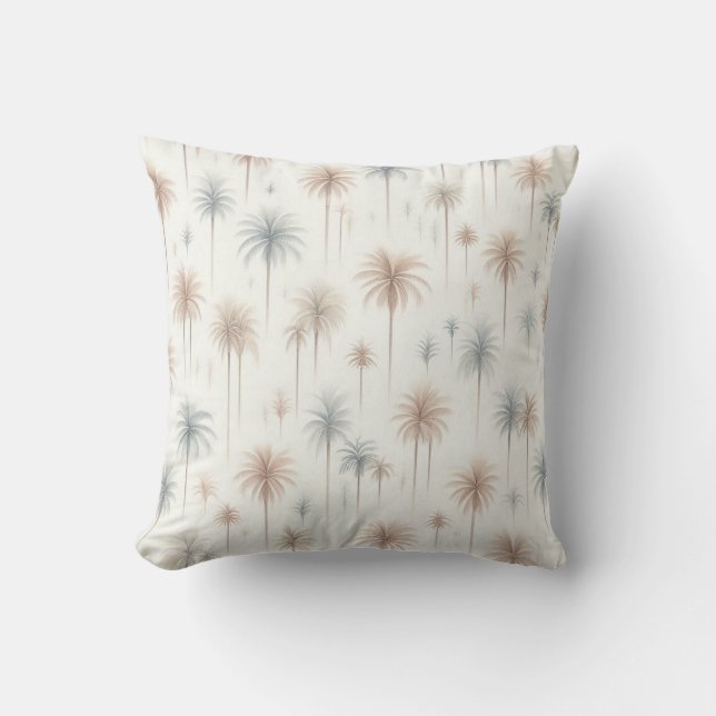 Firework Palms Cushion (Front)