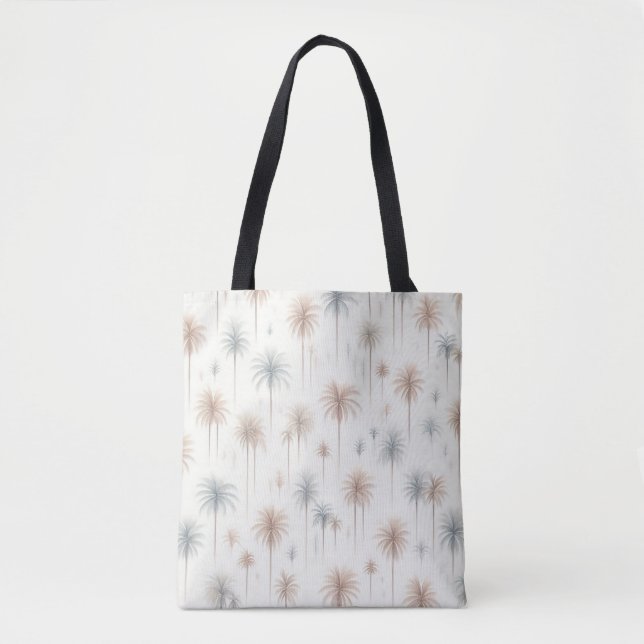 Firework Palms Tote Bag (Front)