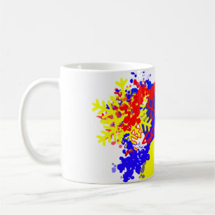 Firework party coffee mug